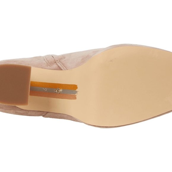 NWT:  Sam Edelman Jaye Cashmere Suede Ankle Booties - Picture 3 of 6